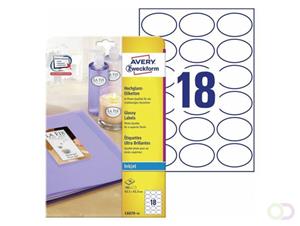 Avery Labels White 63,5 x 42,3mm (10). Kleur van het product: Wit, Printtechnologie: Inkjet. Aantal vel per pak: 10 vel. Media-afmetingen (1 vel): 63,5 x 42,3mm