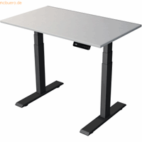 Kerkmann zit/sta bureau Move 2 antraciet, electrisch, B 1000xD 600xH 630-1270mm