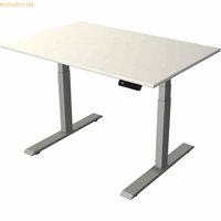 Kerkmann zit/sta bureau Move 2 zilver, electrisch, B 1200 x D 800 x H 630-1270mm