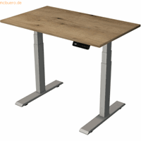 Kerkmann Steh-/Sitztisch Move 2 elektrisch Fuß silber 100x60x63-127cm