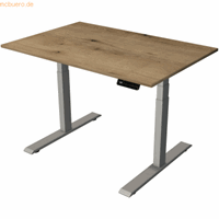 Kerkmann zit/sta bureau Move 2 zilver, electrisch, B 1200 x D 800 x H 630-1270mm