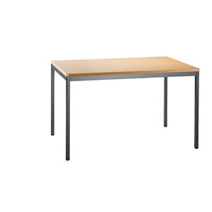 LENA - Bureau, b x d = 1200 x 800 mm, 1 onderkast mogelijk, beukenhoutdecor