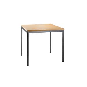 LENA - Bureau, b x d = 800 x 800 mm, beukenhoutdecor