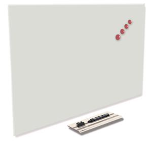 Smit Visual Glasbord Premium, verborgen ophang, magnetisch, wit 120x 150 cm