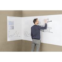 EUROKRAFTpro Endlos-Whiteboard, rahmenlos