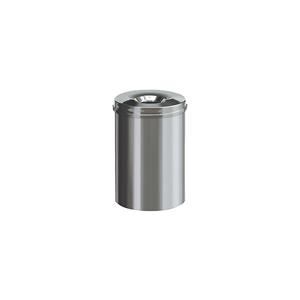 vepabins Vepa Bins Staal Prullenbak 30 l 33,5 x 33 cm Zilver