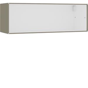 mauser Open losse box, hangend, breedte 1155 mm, beigegrijs / zuiver wit