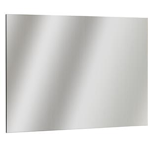 EUROKRAFTbasic Magneethoudend wandbord van roestvast staal, mat geborsteld, b x h = 1200 x 900 mm