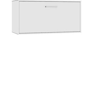 mauser Losse box, hangend, 1 lade, breedte 770 mm, zuiver wit
