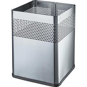 helit Prullenbak RVS (Roestvrij staal) 25 x 25 x 32.7 cm
