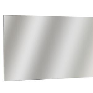 EUROKRAFTbasic Magneethoudend wandbord van roestvast staal, mat geborsteld, b x h = 1465 x 965 mm