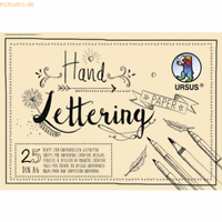 Ludwig Bähr 10 x  Handlettering Paper 210g/qm A6 25 Blatt creme