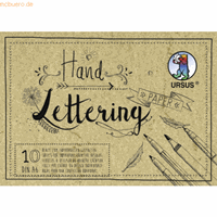 Ludwig Bähr 5 x  Handlettering Paper Elefantenhaut 190g/qm A6 10 Blatt