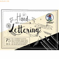 Ludwig Bähr 3 x  Handlettering Paper Colour Mix 200/210g/qm A6 75 Blatt