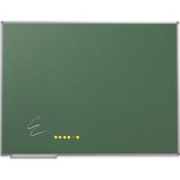 EUROKRAFTbasic Krijtwandbord, bordkleur groen, b x h = 2000 x 1000 mm
