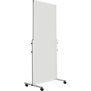 Whiteboard, verrijdbaar, gelakt staal, h x b x d = 1900 x 815 x 505 mm