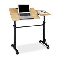 Relaxdays Laptoptisch groß Premium XXL beige