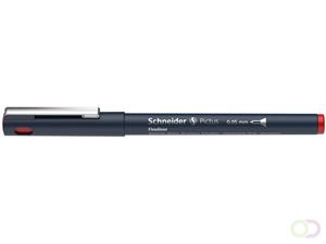 Schneider fineliner permanent Pictus 0,5 mm edelstaal rood