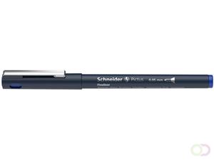 Schneider fineliner permanent Pictus 0,5 mm edelstaal blauw