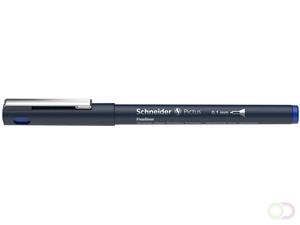 Schneider fineliner permanent Pictus 0,1 mm edelstaal blauw