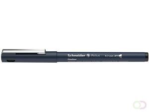 Schneider fineliner permanent Pictus 0,2 mm edelstaal zwart