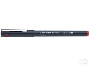 Schneider fineliner permanent Pictus 0,3 mm edelstaal rood