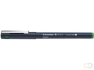 Schneider fineliner permanent Pictus 0,3 mm edelstaal bosgroen