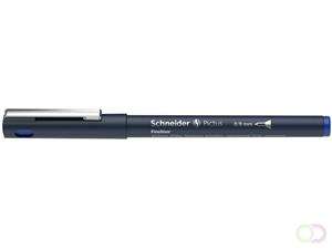 Schneider fineliner permanent Pictus 0,9 mm edelstaal blauw