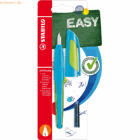 Stabilo 3 x  Schulfüller Easybuddy Fresh Edition L hellblau/limette +1