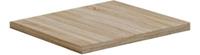 VCM Eckplatte „Lona 80x80“   Schreibtisch, Computertisch, Ecktisch, Winkeltisch braun