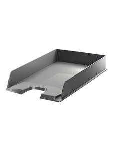 Esselte Europost - letter tray - for A4 - capacity: 370 sheets - grey