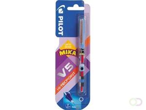 Pilot roller V5, op blister, blauw