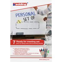 Edding Personal Set für Meetings VE=7 Stifte