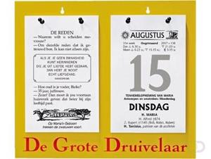 Dagblokkalender De Grote Druivelaar, ft A4, Nederlandstalig, 2022