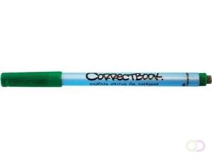 Correctbook uitwisbare pen, schrijfbreedte: 0,6mm, groen