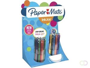 Paper Mate roller InkJoy Gel medium, display met 60 stuks in geassorteerde kleuren