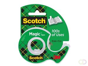 Scotch Magic tape in dispenser, 19 x 12m + 3,2m gratis, 2 clipstrips van elk 12 blisters