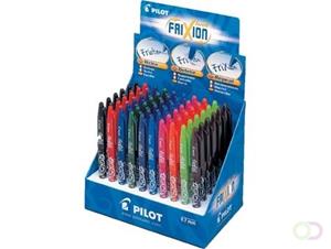 Pilot gelroller Frixion Ball, display met 60 stuks