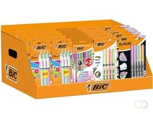 Bic Pastel counterdisplay met 41 stuks in geassorteerde kleuren