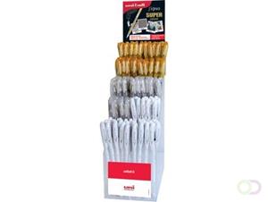 Uni-ball roller Signo Fantastic Gel, display van 120 stuks in geassorteerde kleuren (goud, zilver, wit)