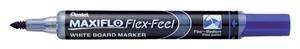 Pentel whiteboardmarker Maxiflo Flex-Feel, blauw