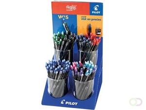 Pilot intrekbare roller FriXion Point Clicker 05, fijne punt, display met 96 stuks