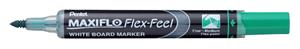 Pentel whiteboardmarker Maxiflo Flex-Feel, groen