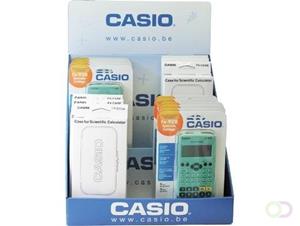 Casio wetenschappelijke rekenmachine FX92B Special College, display van 11 stuks en 6 beschermetuis
