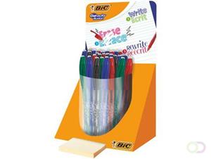 Bic gelroller Gel-ocity illusion Tubo, display met 28 stuks in geassorteerde kleuren
