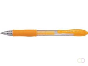 Pilot roller intrekbare Gelpen G-2 neon abrikoos oranje