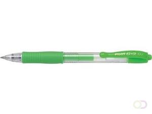 Pilot roller intrekbare Gelpen G-2 neongroen