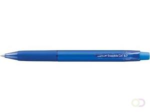 Uni-ball gelroller Erasable Gel, intrekbaar, blauw