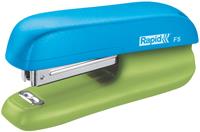 Rapid desk accessories set - 10 sheets - 2 holes - metal ABS plastic - blue green