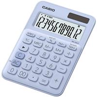 Casio MS-20UC-LB Tischrechner Hellblau Display (Stellen): 12solarbetrieben, batteriebetrieben (B x H